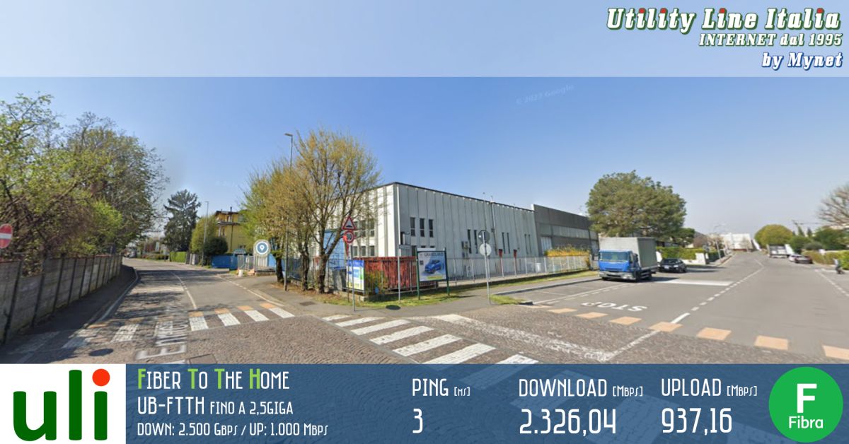 Nuova FTTH 2,5Giga a SNuova Fibra FTTH 2,5Giga a Vedano al Lambro (MB)so (MB)